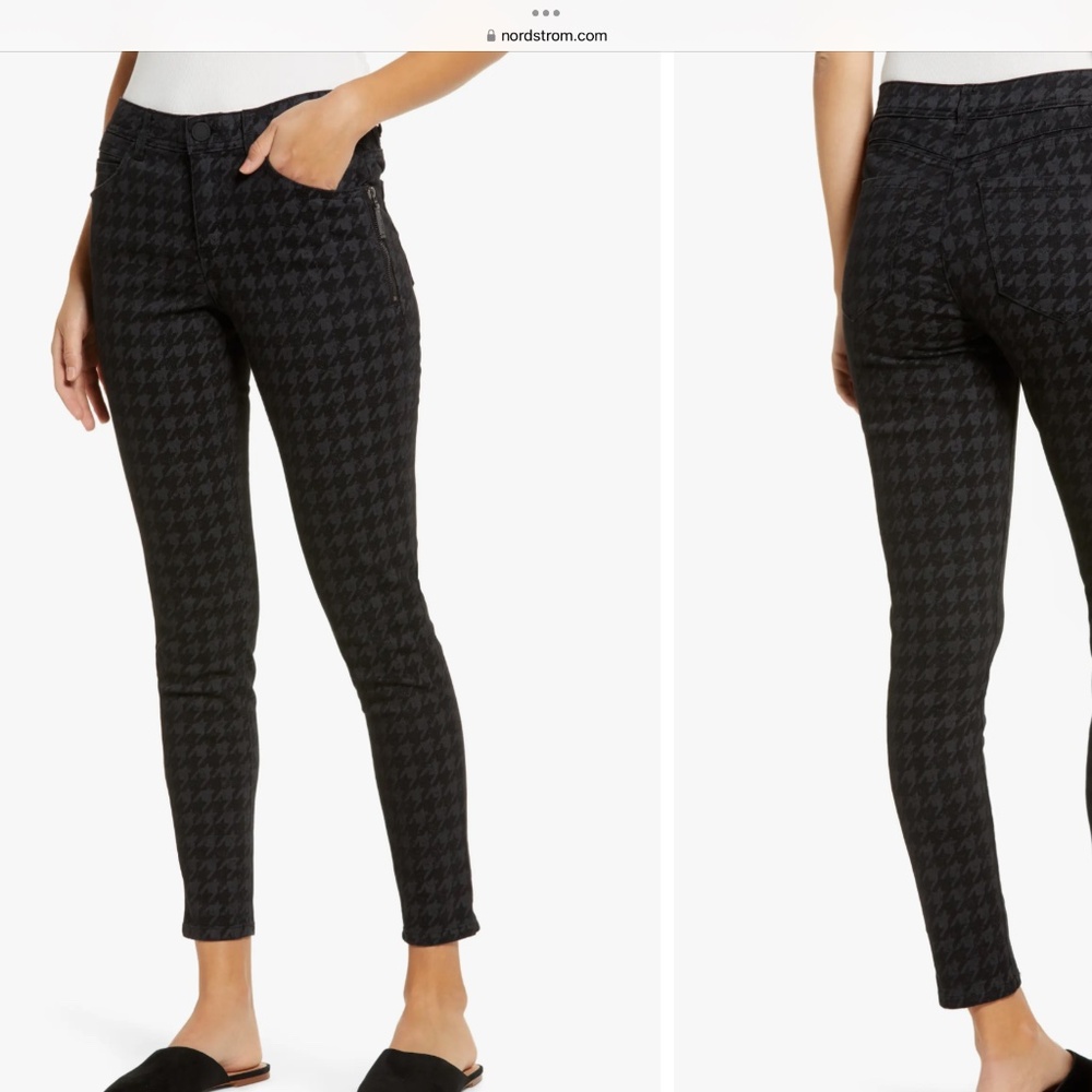 Ab-Solution Side Zip Crop Jeans Wit & Wisdom Size 8